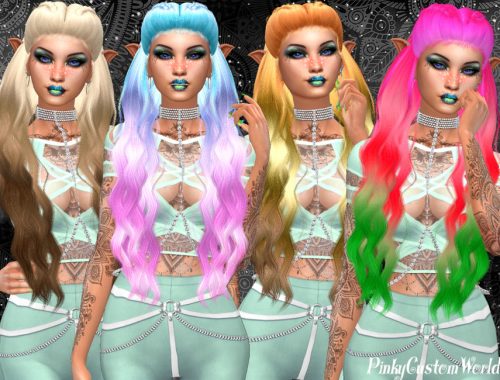 Fantasy Recolor of LeahLillith's Souls hair