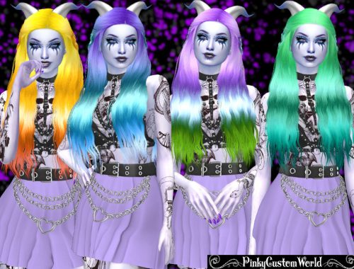 Fantasy recolor of Stealthic’s Cadence hair