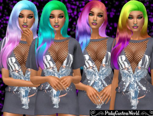 Fantasy recolor of Stealthic's Captivated hair