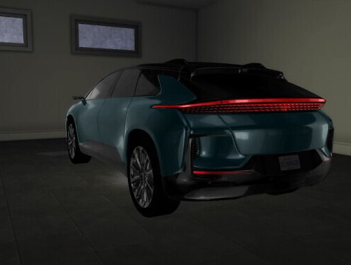 Faraday Future FF91 2017 (with Light) at OceanRAZR