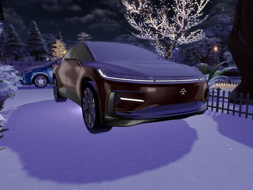 Faraday Future FF91 2017 (with Light) at OceanRAZR