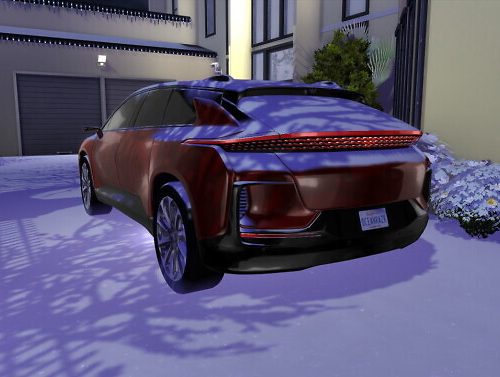 Faraday Future FF91 2017 (with Light) at OceanRAZR