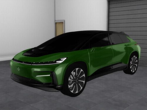 Faraday Future FF91 2017 (with Light) at OceanRAZR