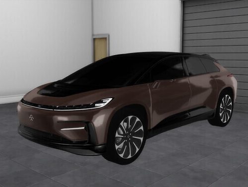 Faraday Future FF91 2017 (with Light) at OceanRAZR