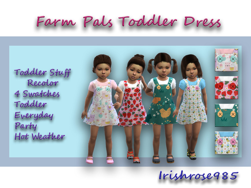 Farm Pals Toddler Dress