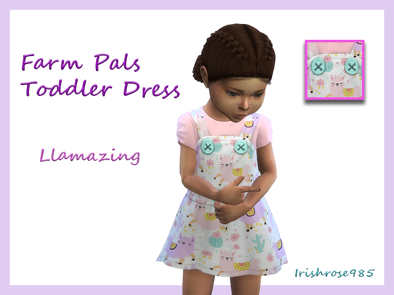 Farm Pals Toddler Dress - Image 2
