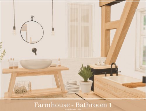 Farmhouse Bathroom 1