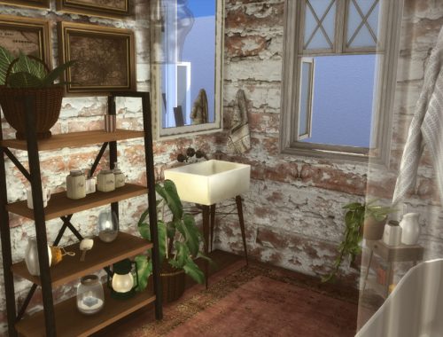 Farmhouse bathroom