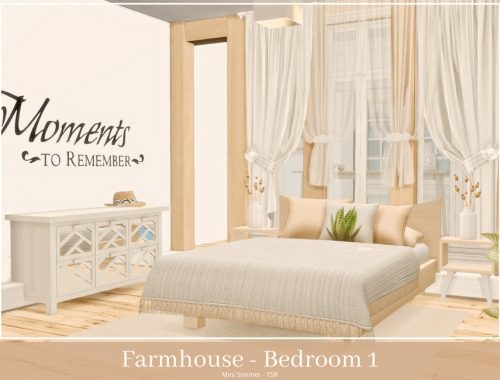 Farmhouse Bedroom 1