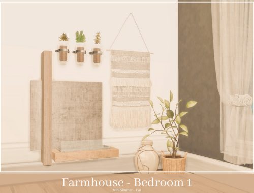 Farmhouse Bedroom 1