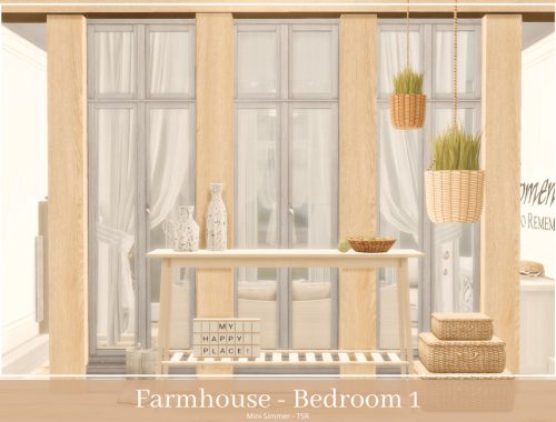Farmhouse Bedroom 1