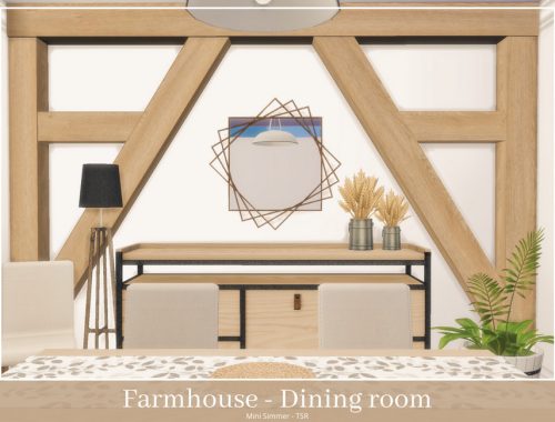 Farmhouse Dining room
