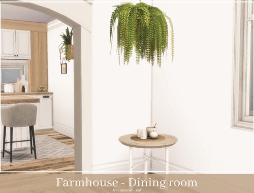 Farmhouse Dining room