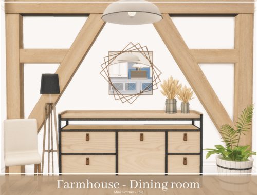 Farmhouse Dining room
