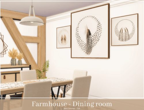 Farmhouse Dining room