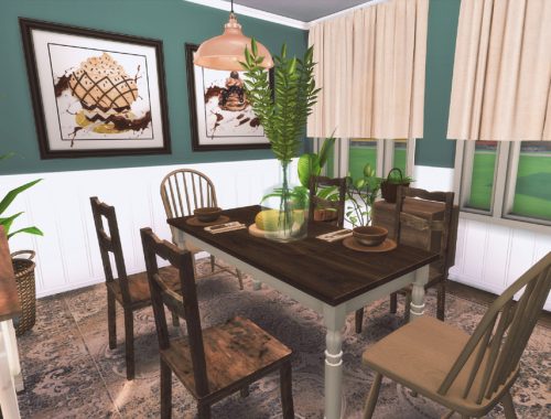 Farmhouse diningroom