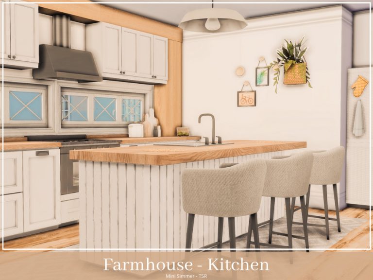 Farmhouse Kitchen - The Sims 4 Catalog