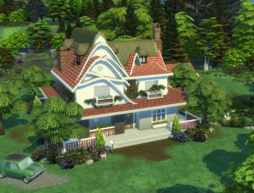 Farmhouse shell  Only TSR CC