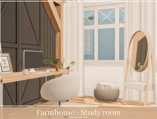 Farmhouse Study room