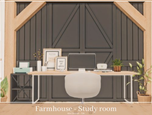 Farmhouse Study room