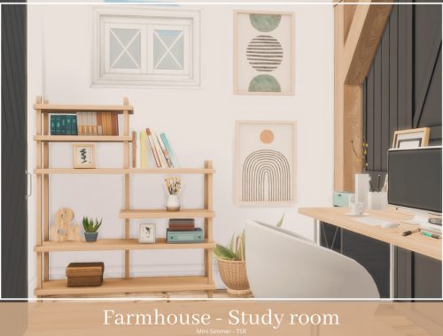 Farmhouse Study room