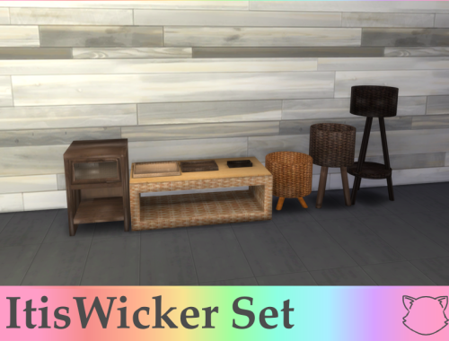 ItisWicker Set - Wicker Furniture