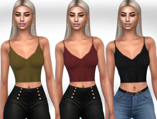 Female Casual Wool Tops