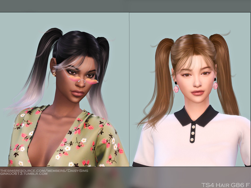 Female Hair G86 - The Sims 4 Catalog