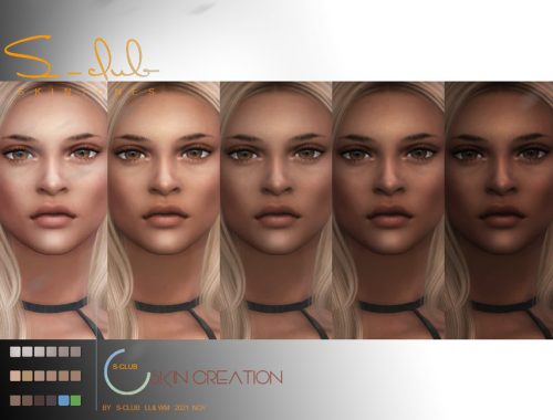 Female Natural Skin overlay