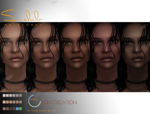 Female Natural Skin overlay