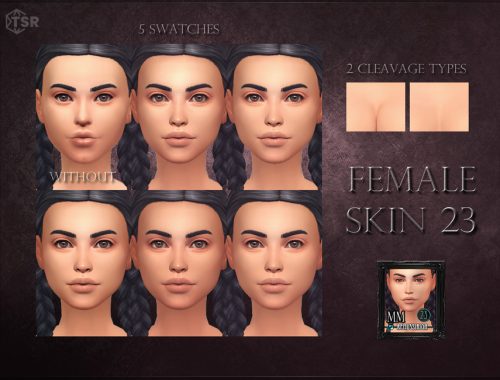 Female skin 23 - Overlay maxis match