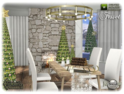 Fessel christmas dining room