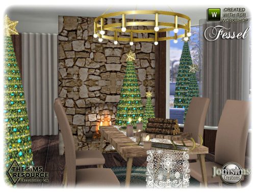 Fessel christmas dining room