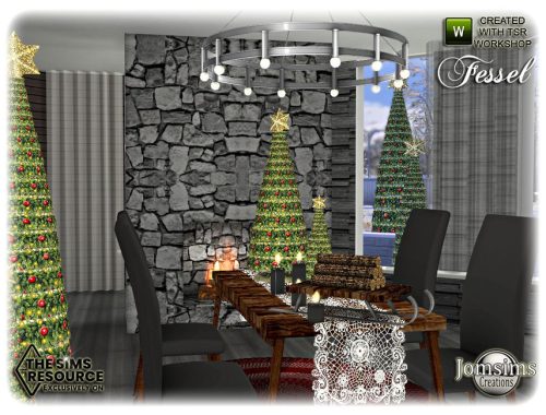 Fessel christmas dining room