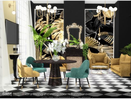 Fiora living/dining room furniture