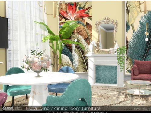 Fiora living/dining room furniture