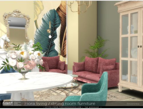 Fiora living/dining room furniture
