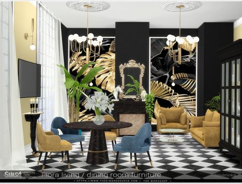 Fiora living/dining room furniture