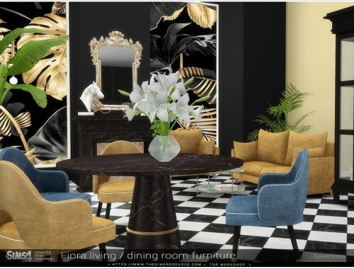 Fiora living/dining room furniture
