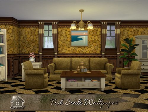 Fish Scale Wallpaper