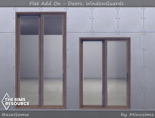 Flat AddOn - Doors and Window Guards