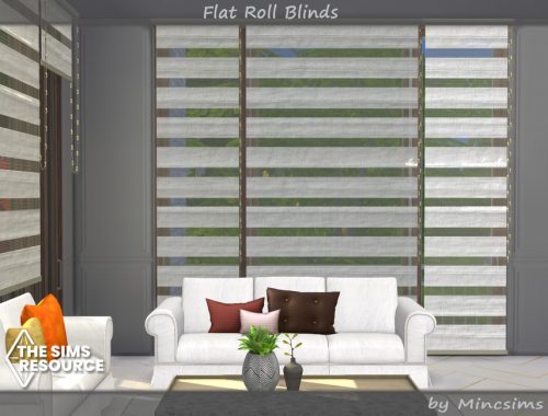 Flat Roll Blinds