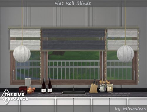 Flat Roll Blinds