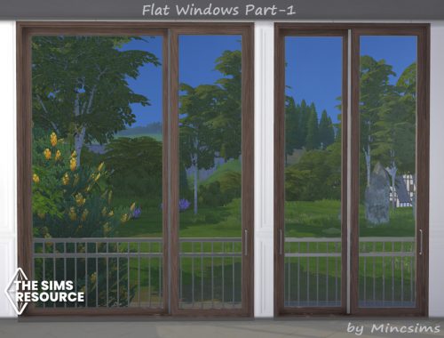 Flat Windows part.1