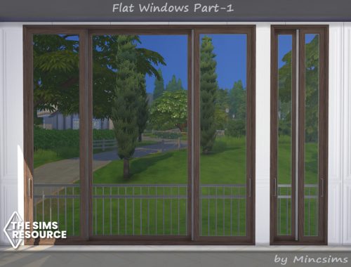 Flat Windows part.1