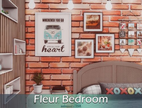 Fleur Bedroom / TSR CC Only