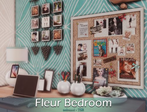 Fleur Bedroom / TSR CC Only