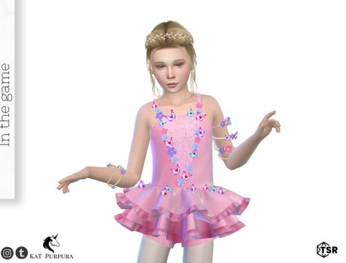 Flower Ballerina Top