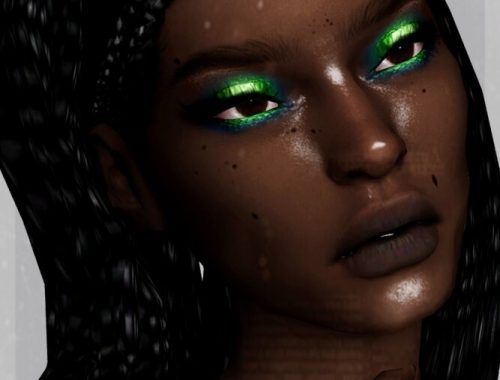 Flower Eyeshadow at EvellSims