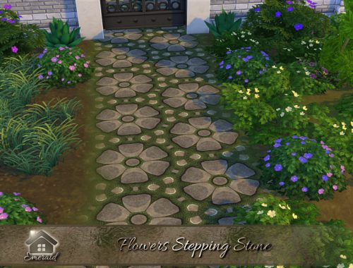 Flowers Stepping Stone